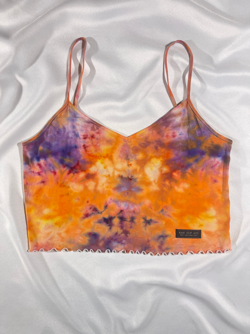 Imperial Sunrise Crop Tank V - 2XL