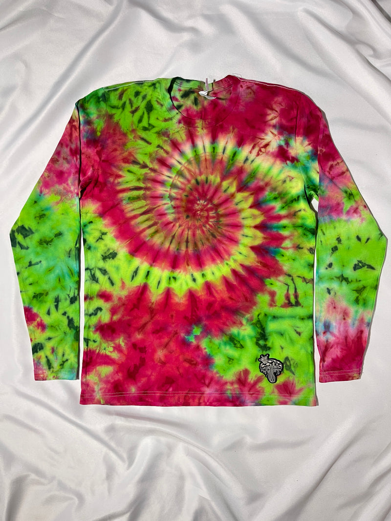 Ugly Christmas Ice Dye Long Sleeve