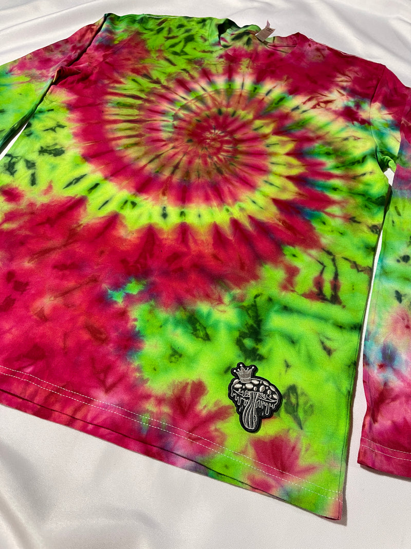 Ugly Christmas Ice Dye Long Sleeve