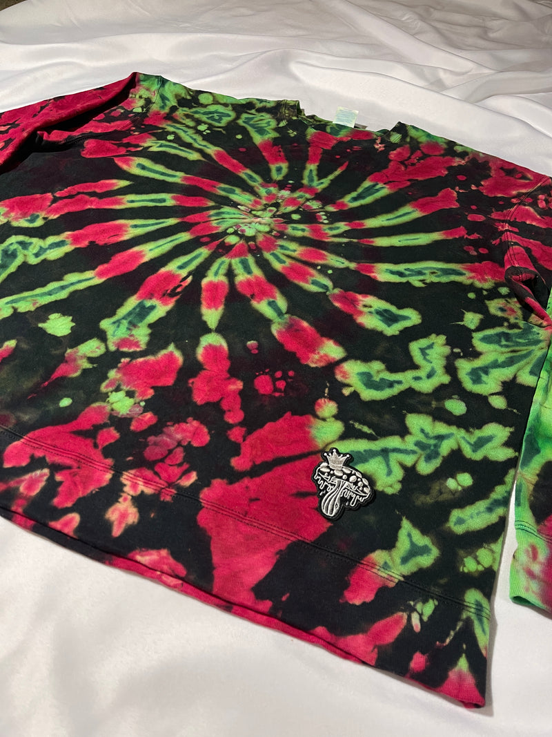Ugly Christmas Reverse Dye Sweatshirts