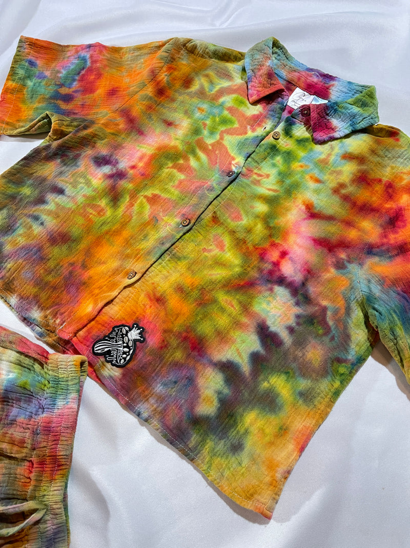 Magically Delicious Button Up & Shorts Set -MD