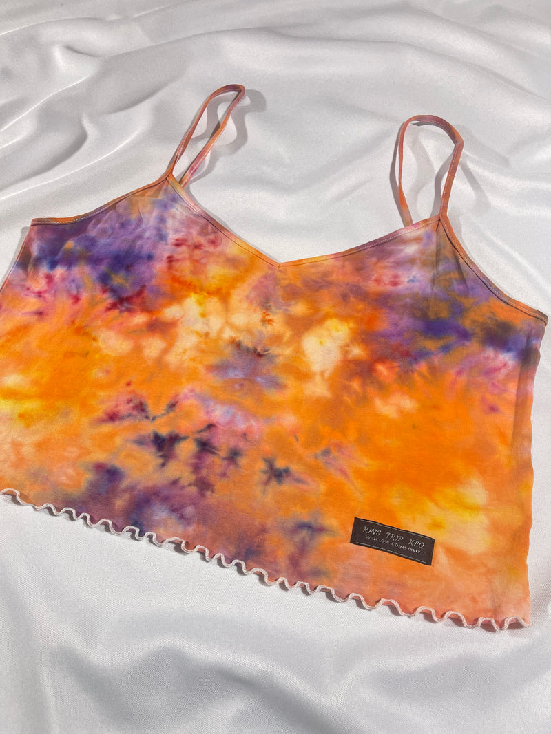 Imperial Sunrise Crop Tank V - 2XL