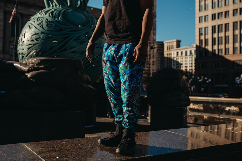 Aqua Alien Joggers