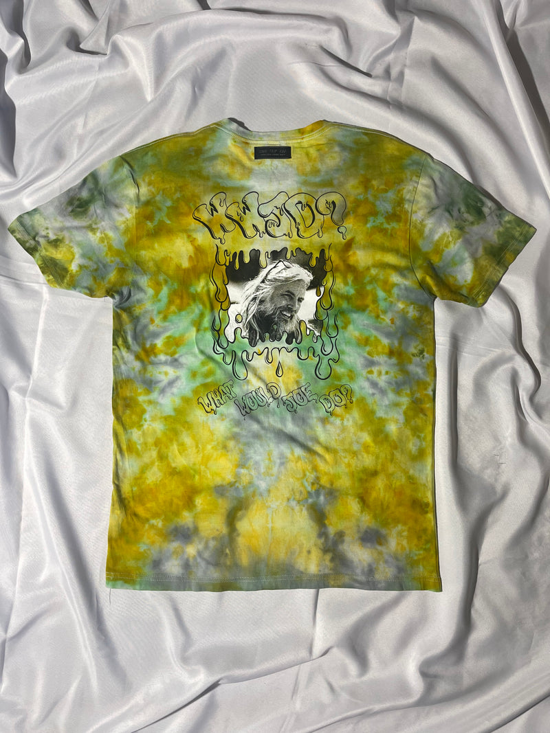 "WWJD" Ice Dye