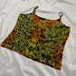 Reversed Mirrored Scrunch Crop Top - 2XL