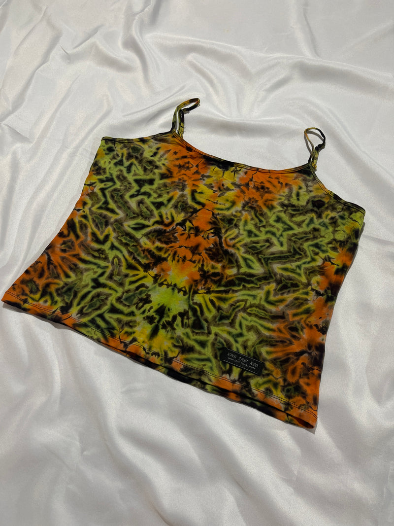 Reversed Mirrored Scrunch Crop Top - 2XL