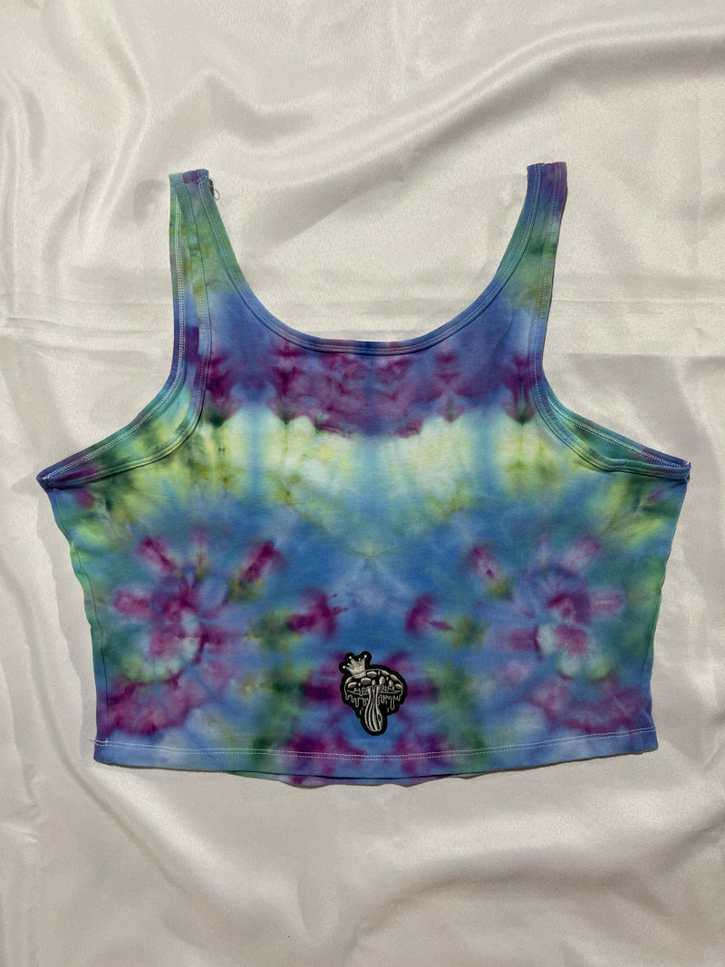 Aurora Borealis Crop Tank V - XL