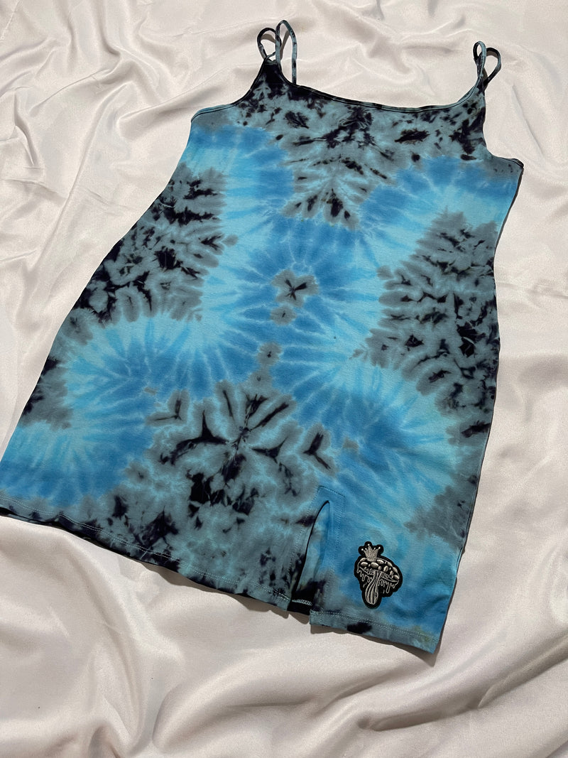 Celestial Cyan Tank Dress I - 2XL