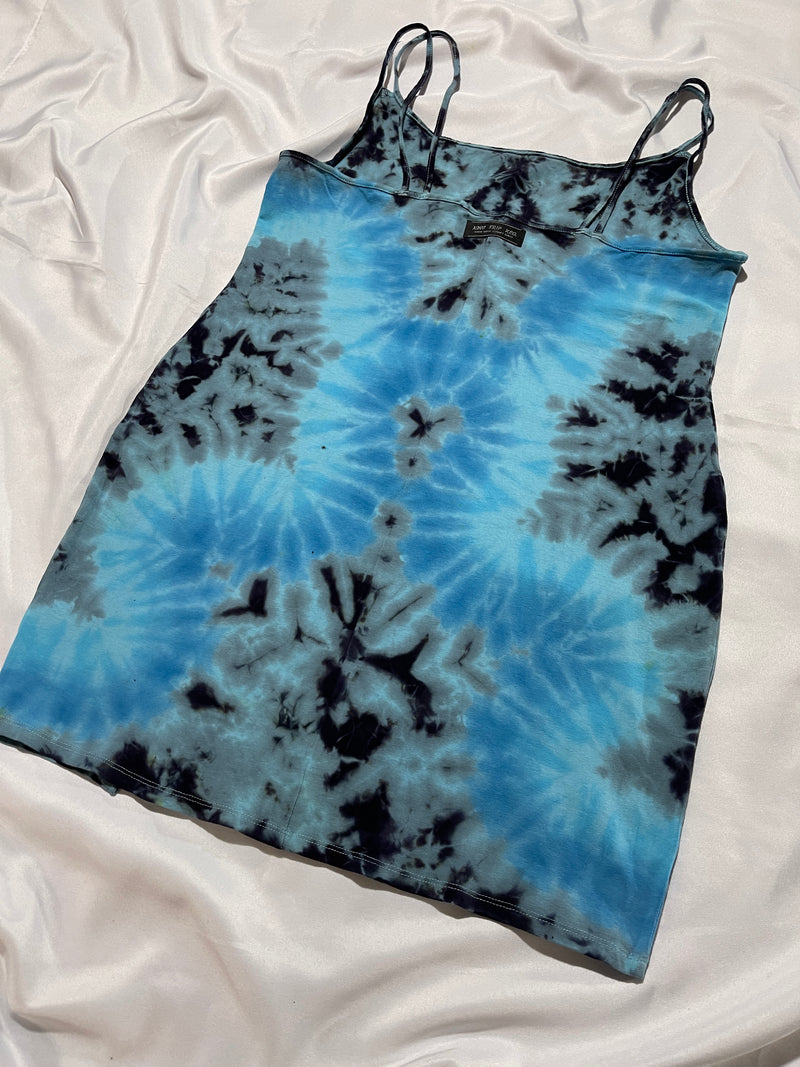 Celestial Cyan Tank Dress I - 2XL