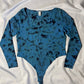 Celestial Cyan Body Suit I - XL