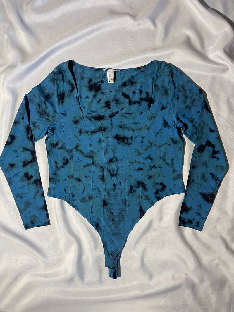 Celestial Cyan Body Suit I - XL