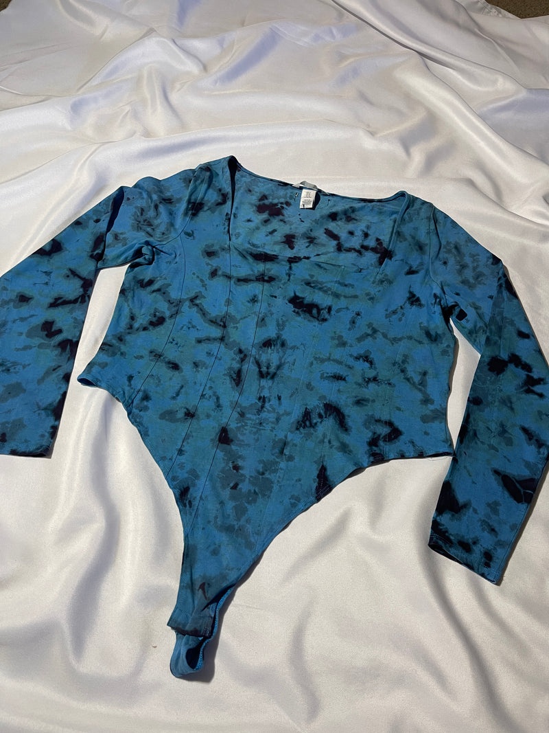 Celestial Cyan Body Suit I - XL