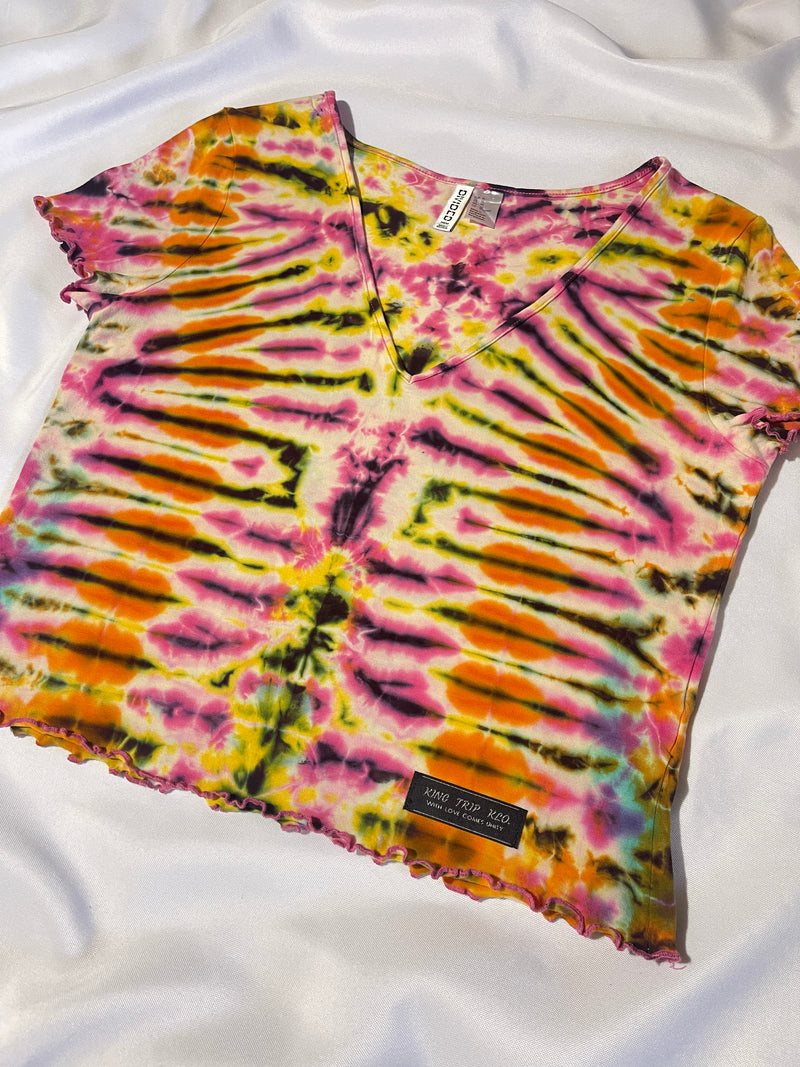 Imperial Sunrise Crop Top I - XL