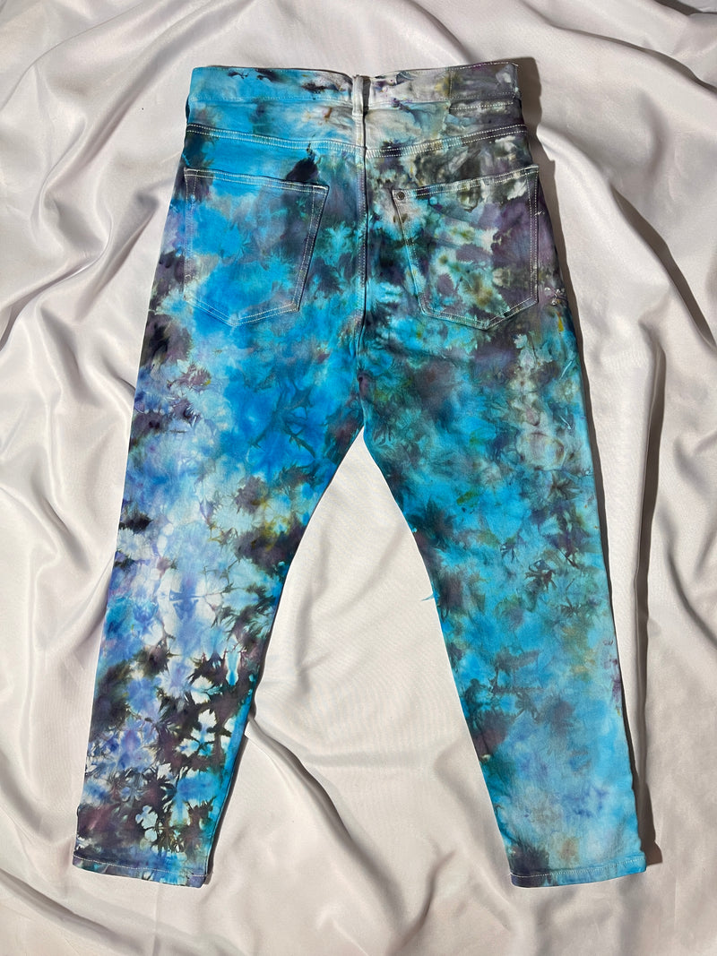 Celestial Cyan Men's Denim Pants I - 34